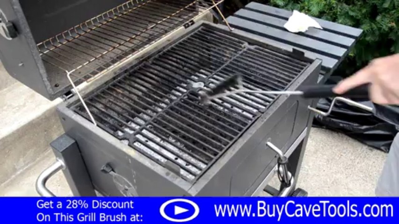 Grill Brush Video of Ways To Clean Bbq Grill With The #1 Bbq Grill Brush For Sale