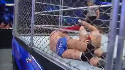 Daniel Bryan VS Wase Barret Steel Cage Match - Smack Down 23/08/13