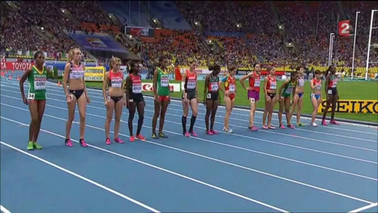 Finale 3000m steeple (F) - ChM 2013 athlétisme