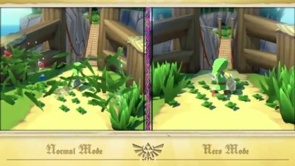 WiiU - The Legend of Zelda  The Wind Waker HD - Hero Mode Trailer