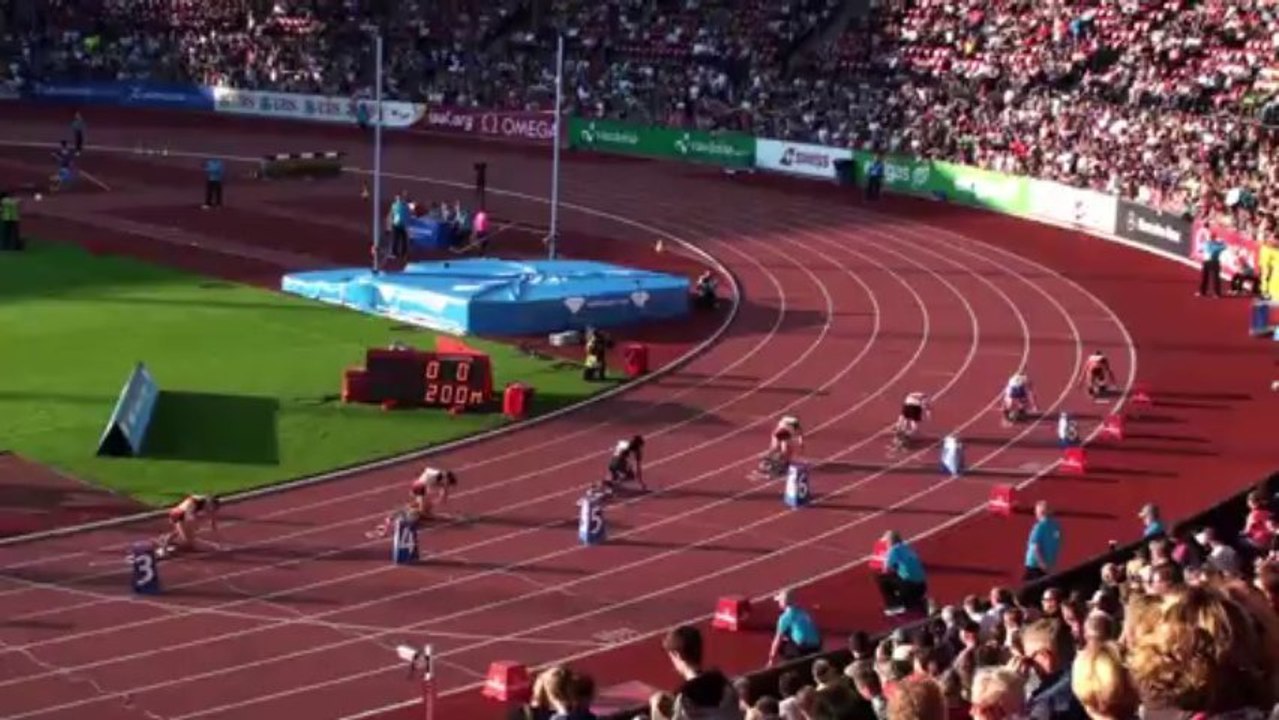 Weltklasse Zurich 2013 - 200m Série B