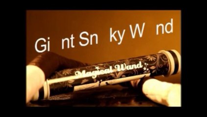 Giant Snaky Wand by Sumit Chhajer - Magic Trick