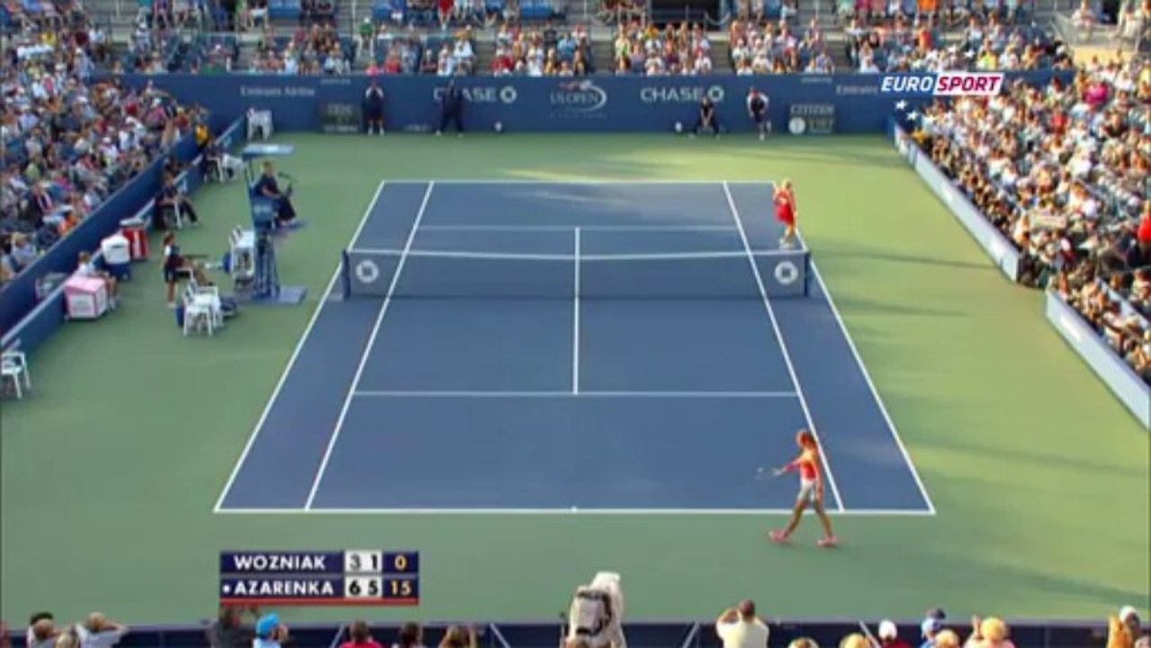 Amerika Açık: Victoria Azarenka - Aleksandra Wozniak