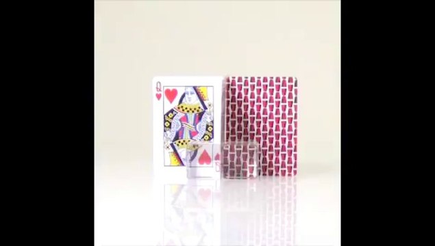 Bicycle Red Plastic Cup Deck by US Playing Card Co - Magic Trick