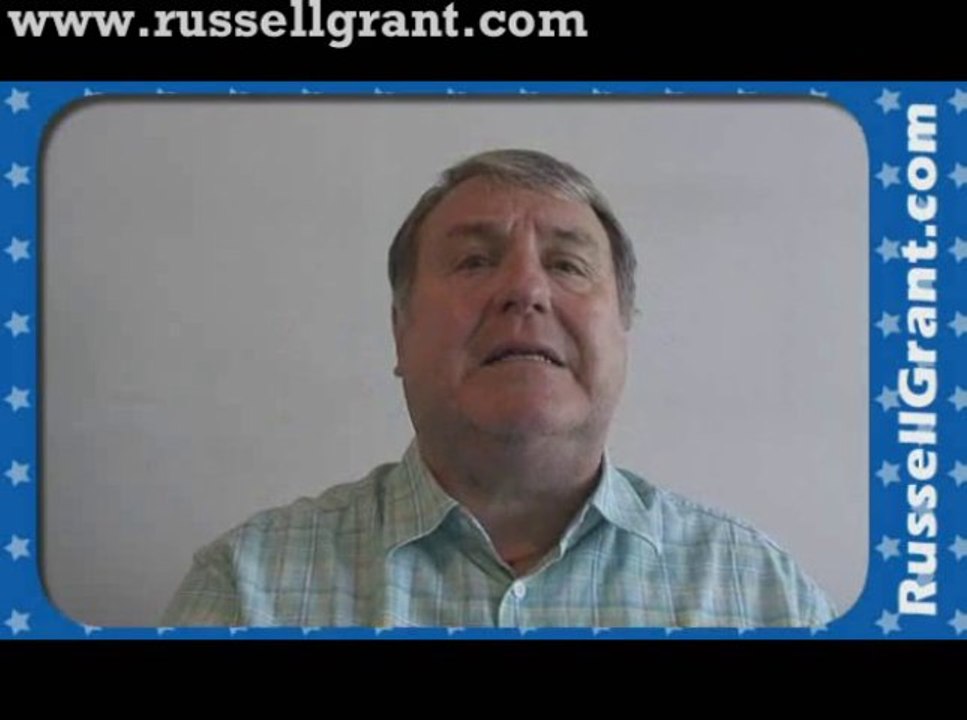 Russell Grant Video Horoscope Scorpio August Friday 30th 2013 www.russellgrant.com