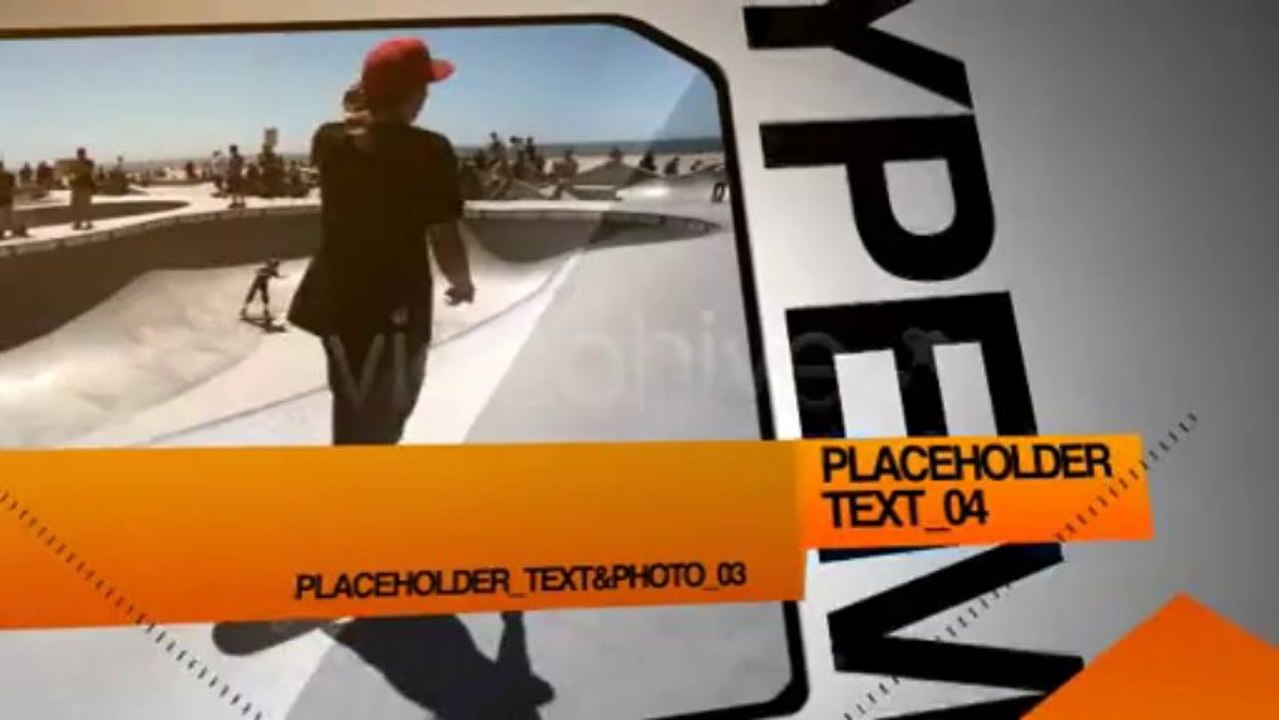 Orange Funk - After Effects Template