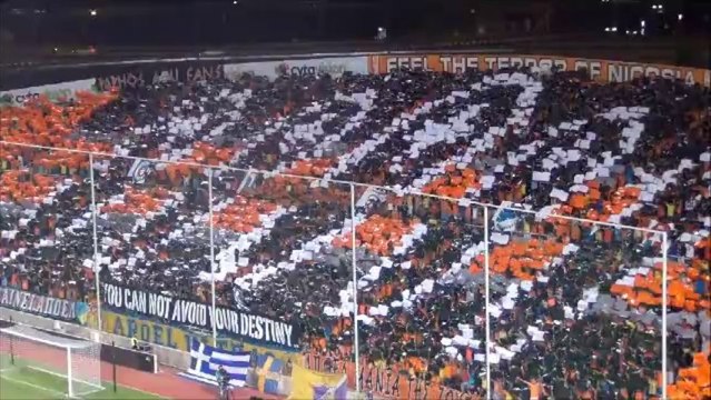 ΑΠΟΕΛ-Ζούλτε-είσοδος-κορεό