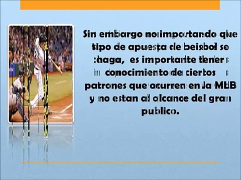 Como Hacer Apuestas de Beisbol - Trucos para apostar