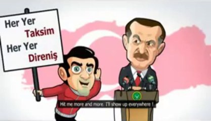 Mısır Kanalı Erdoğan'ı Tiye Alan Animasyon Yayınladı.