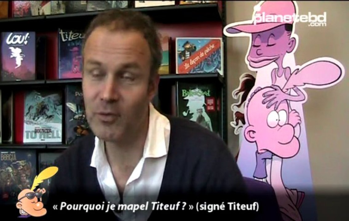 Zep en interview pour planetebd.com