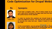 Lengthy Code Optimization for Drupal Website - Tekritisoftware