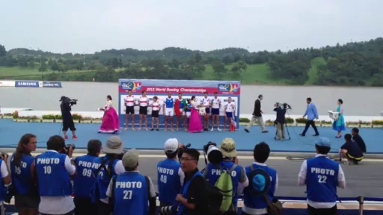 Mondial 2013 - Médaille de Bronze Matthieu Moinaux Laurent Cadot et Benjamin Manceau