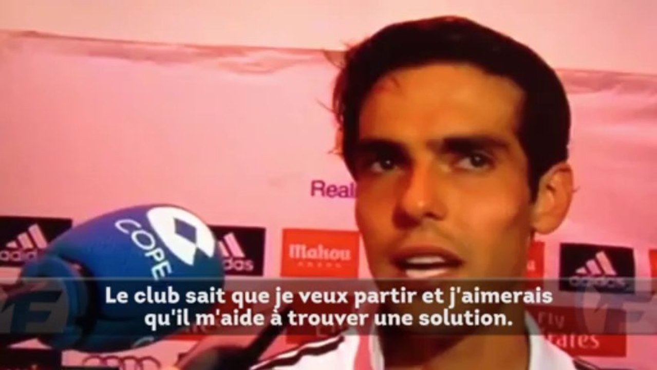 Double buteur en amical, Kaka souhaite quitter le Real Madrid