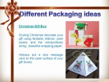 Design your gift with good-looking gift box packaging objects