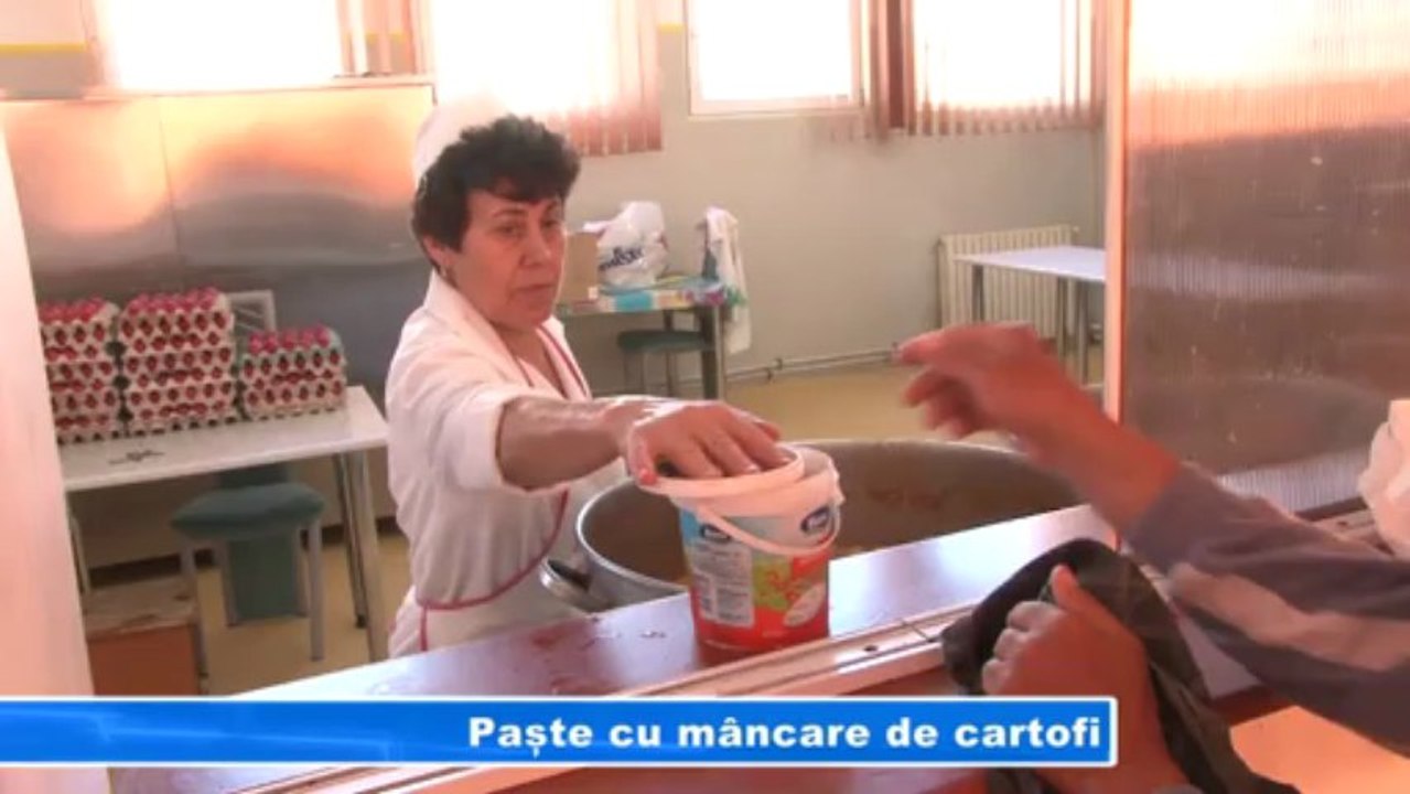 Paste cu mancare de cartofi