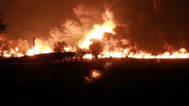 Explosion d’un train de marchandises en Belgique