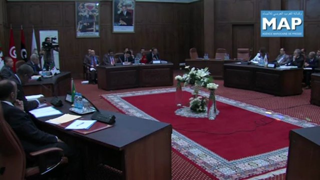 لجنة تتبع اجتماع وزراء خارجية المغرب العربي