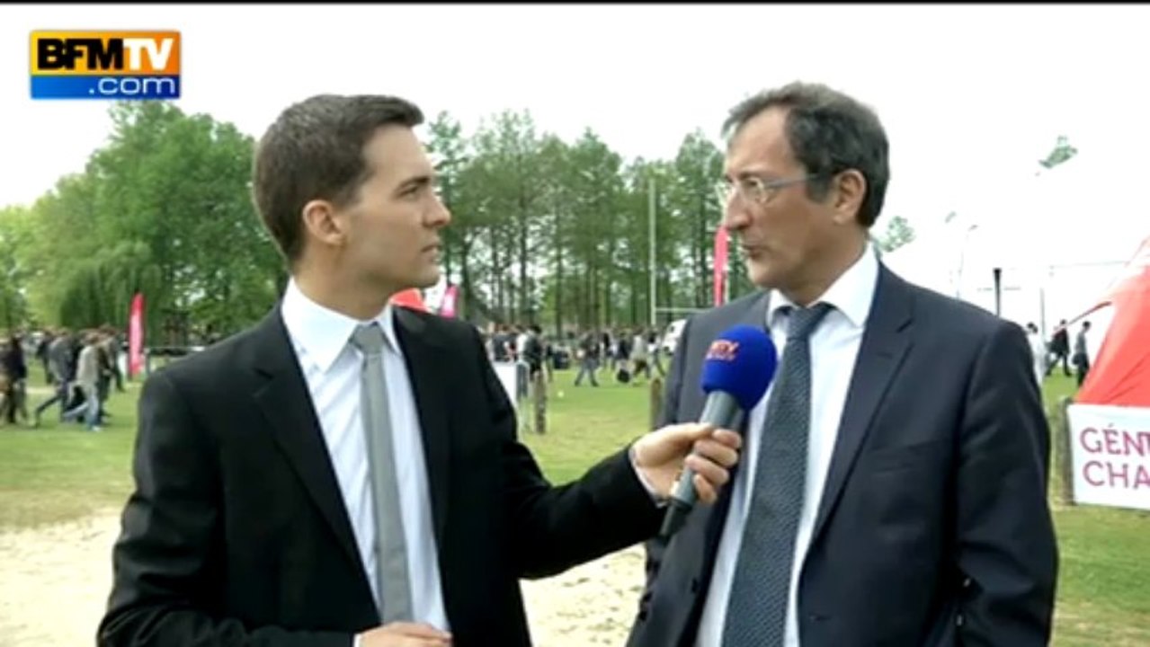 François Lamy salue "l'atmosphère studieuse" du week-end des Jeunes Socialistes - 04/05