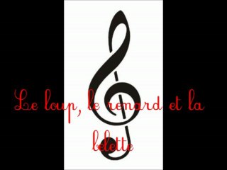 Le loup le renard et la belette