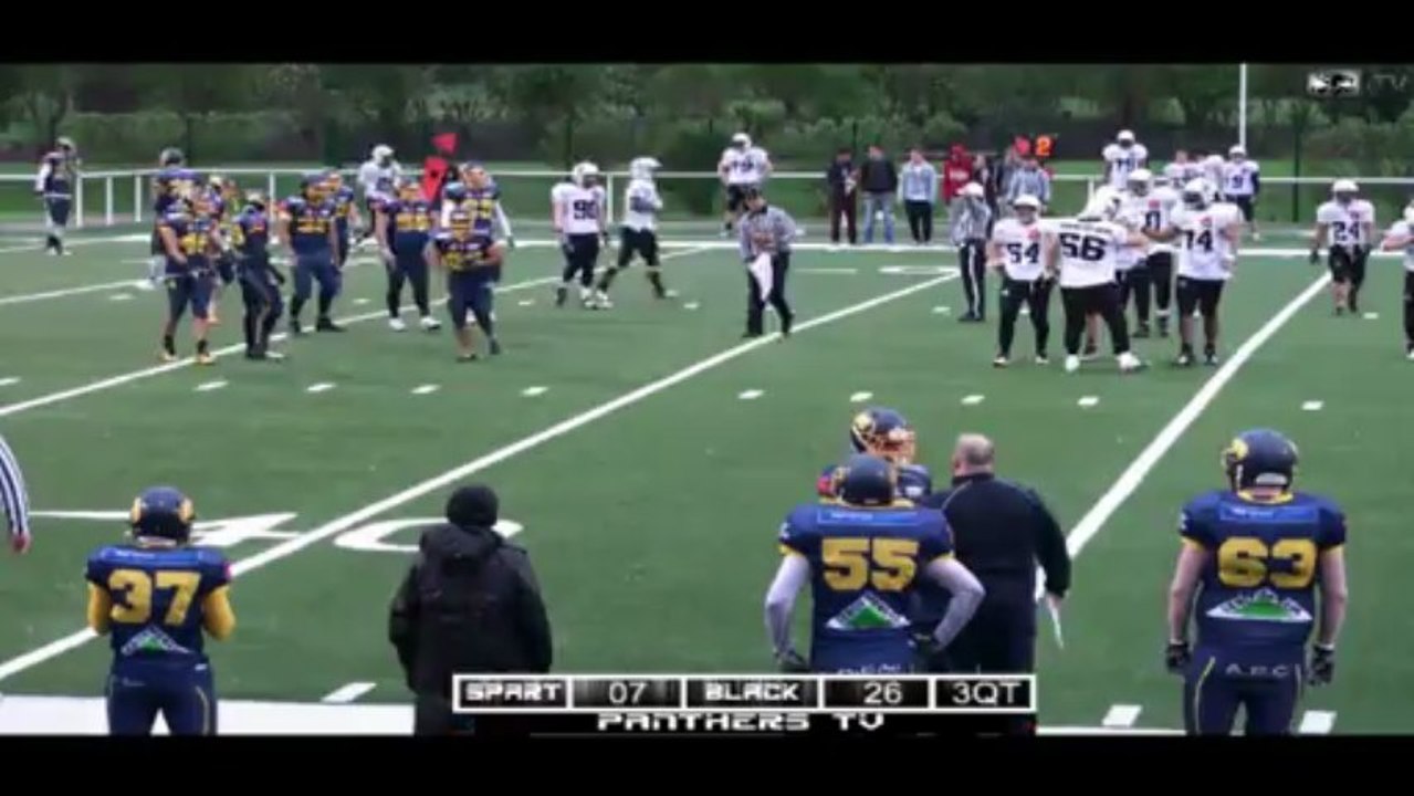 Journée 8 ELITE : Spartiates d'Amiens vs Black Panthers Thonon