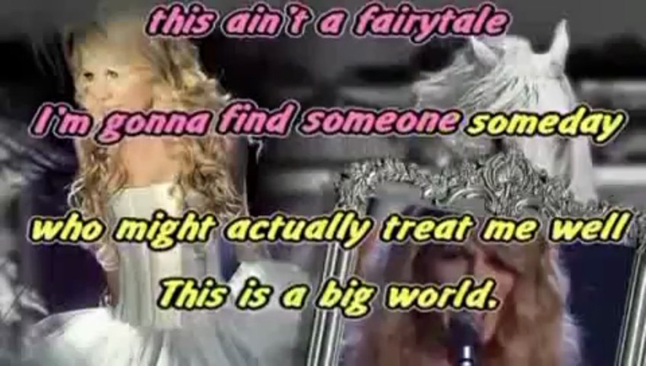 TAYLOR SWIFT - White horse - Karaoke