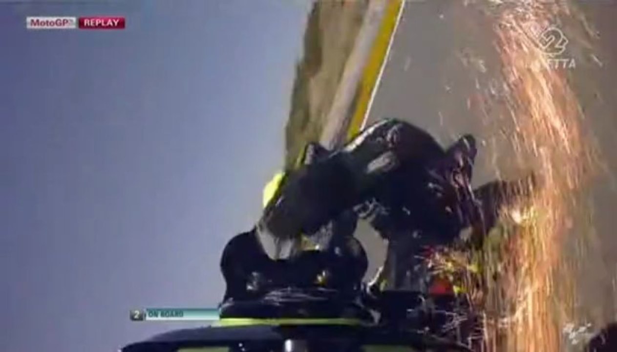 MotoGP Jerez 2013 - FP4 Cal Crutchlow CRASH