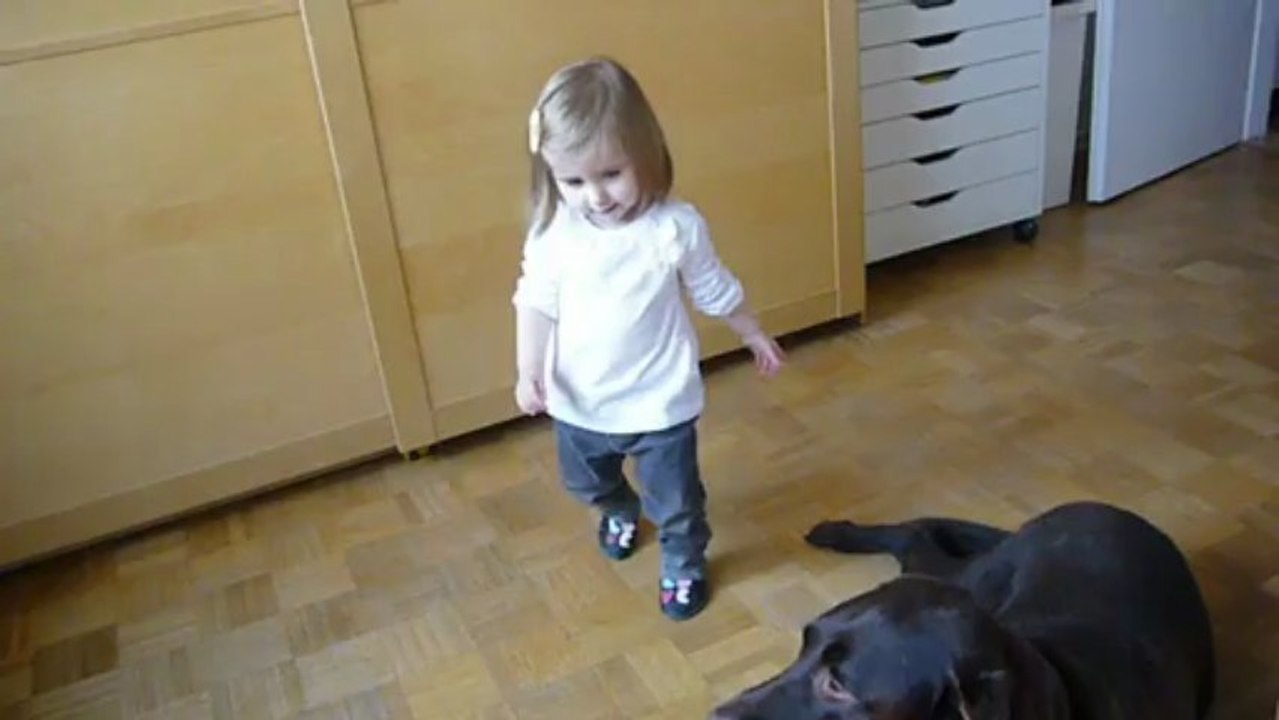 Eline et la marche !