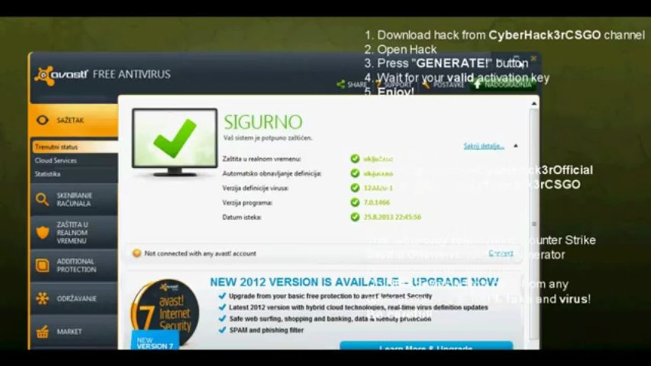Counter Strike Global Offensive Steam Key Generator Free  2013 New