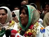 Imran Khan Sisters Hits Peshawar to Support PTI against Ghulamt Bilour