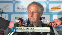 Conférence de presse Chamois Niortais - AJ Auxerre : Pascal GASTIEN (NIORT) - Bernard  CASONI (AJA) - saison 2012/2013
