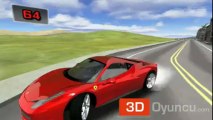 3D Ferrari F458 - 3D Araba Oyunları - 3D Oyuncu