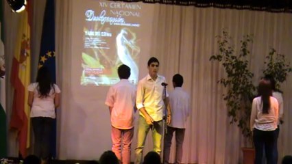 Alumnos IES Martín Gª Ramos. Homenaje a Mario Benedetti. 2013