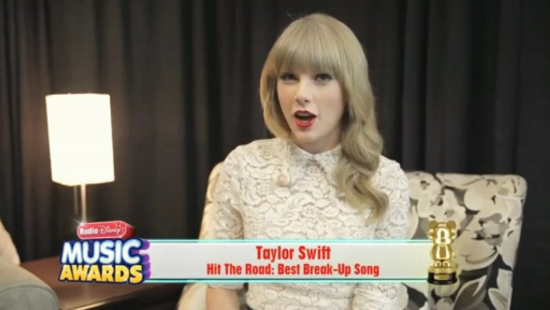 Taylor Swift Acceptance Video 2013 Disney Music Awards
