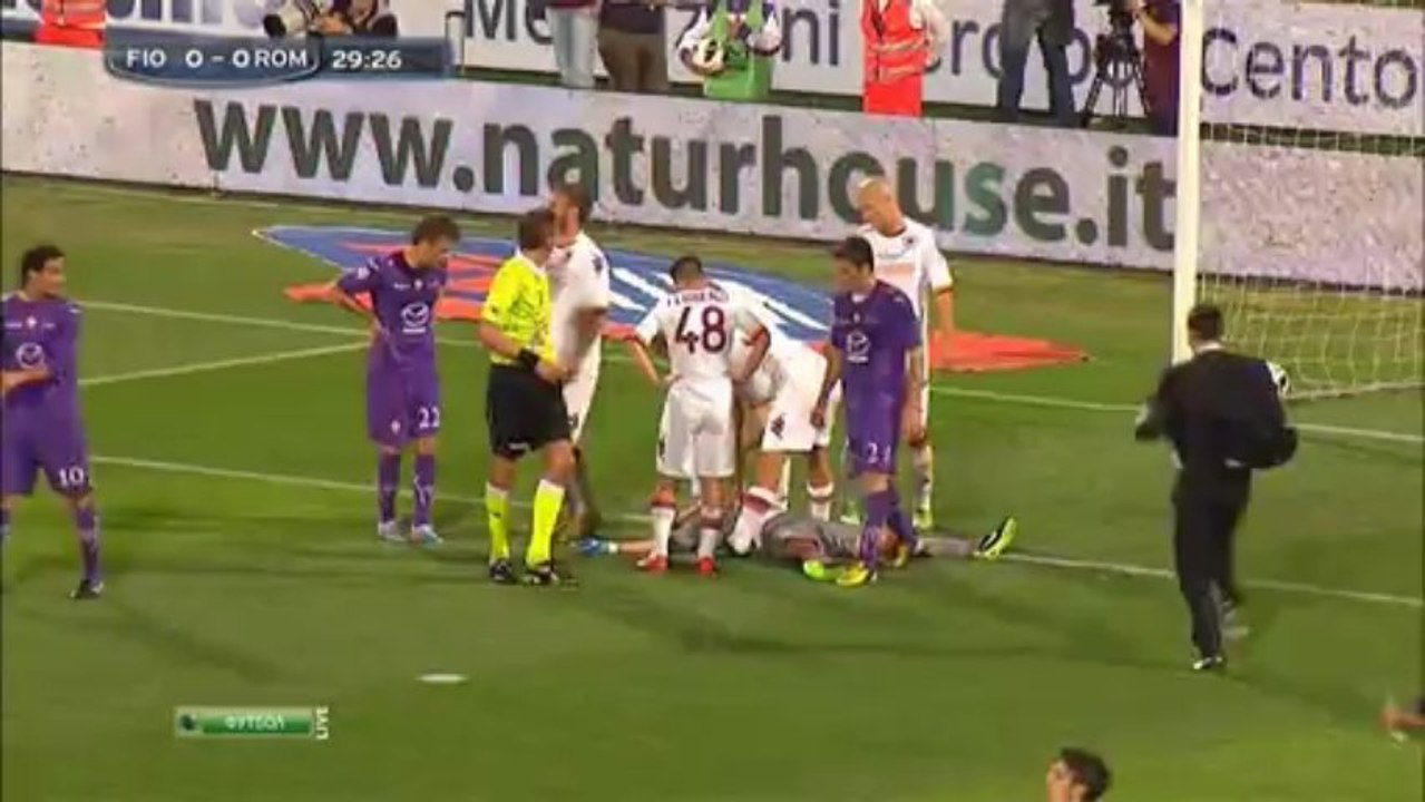 Фиорентина - Рома 1 тайм