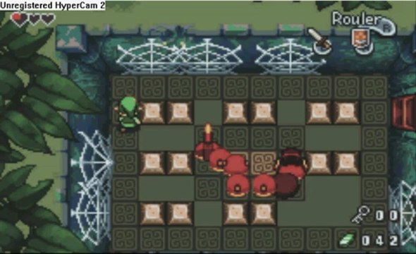 the legend of zelda minish cap (3) le temple de la foret première partie