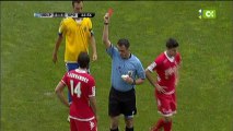 Error de Pino Zamorano (UD 4-2 SPORTING)