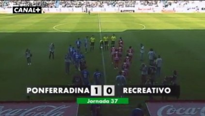 Liga Adelante  Ponferradina 1  Recreativo 0