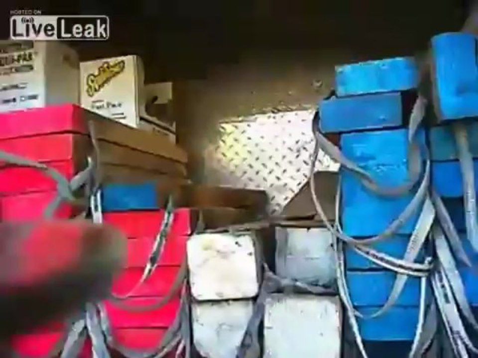 Emergency Call With Trapped Driver