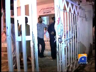 Geo Reports-Azizabad Twin Blasts-05 May 2013