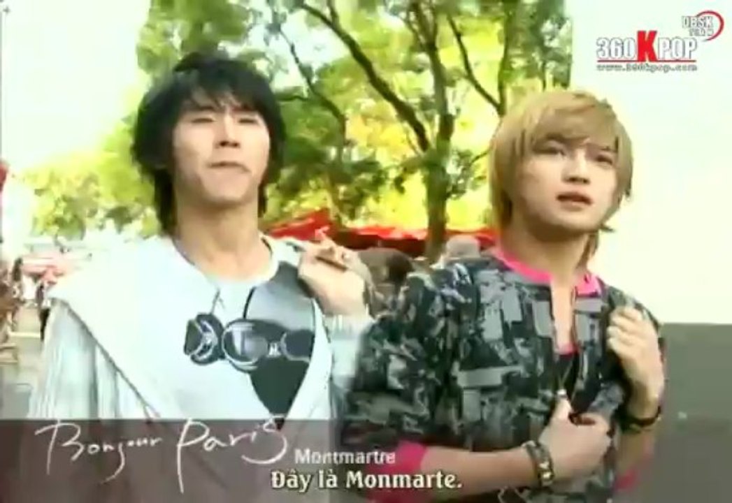 [Vietsub] DBSK Bonjour Paris{DBSK Team} 2-4