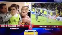 Amazing! Hull City Players Reaction to Leeds United Second Goal (1-2)