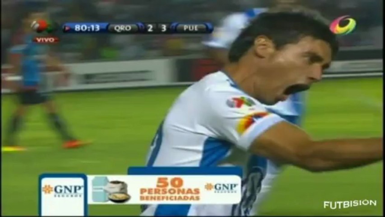 Querétaro vs Puebla 2-3 Jornada 17 Clausura 2013 Liga MX - Goles