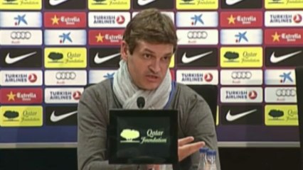 Vilanova: Barcelonie się nie spieszy