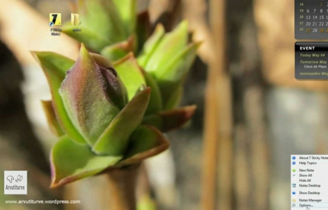 Notes to desktop - free,  fun, cool and powerful 7 Sticky Notes