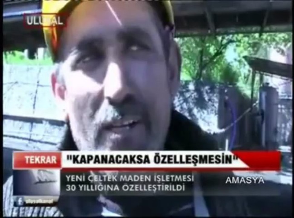AMASYA ÇELTEK MADEN ÖZELLEŞTİRİYOR