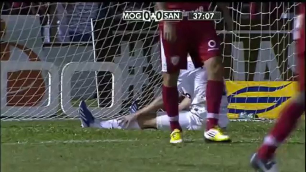 Mogi Mirim 1 (4) x 1 (5) Santos