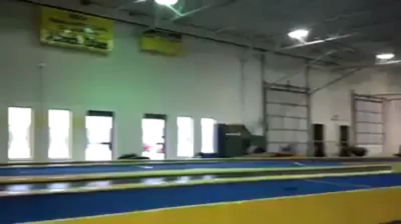 un gymnaste très rapide