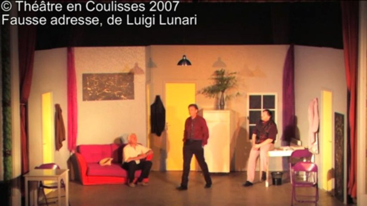2007 - Fausse adresse, de Luigi Lunari - Le PDG