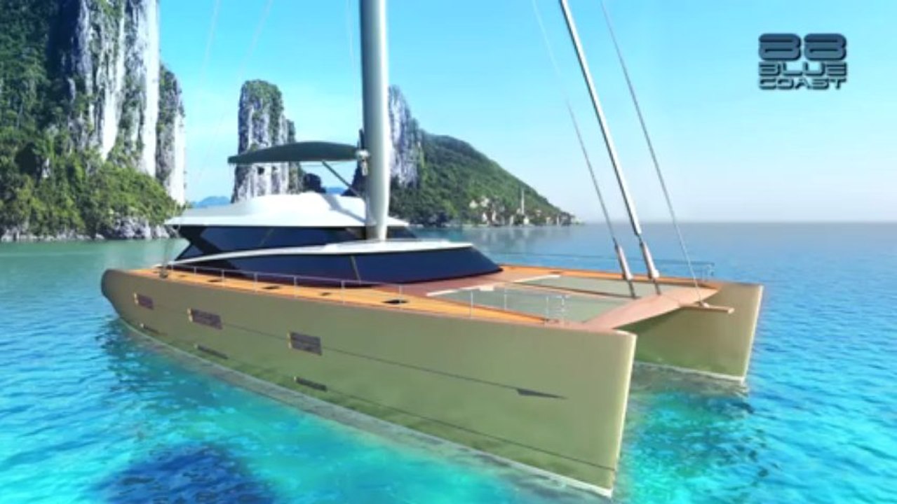 BLUE COAST 88 Super-Catamaran