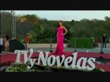Danna García en la Alfombra Roja de Premios TVyNovelas